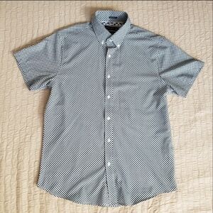 DENIM & FLOWER RICKY SINGH Medium Patterned Short Sleeve Shirt